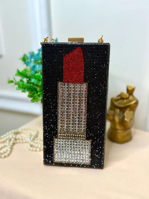 Lipstick_Rhinestone_Clutch_In_Black